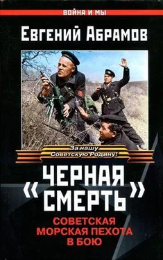 Евгений Абрамов «Черная смерть». Советская морская пехота в бою обложка книги