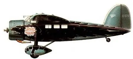 Lockheed Orion Перелет Д Манерна июньиюль 1933 г Lockheed Vega - фото 20
