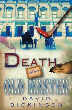 David Dickinson Death of an Old Master обложка книги