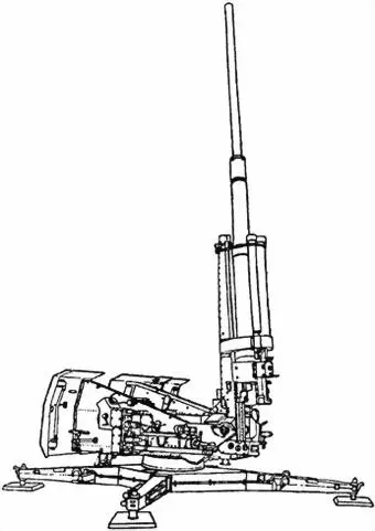 Рис 28 88см зенитная пушка Flak 41 Рис 29 105см зенитная пушка Flak - фото 90