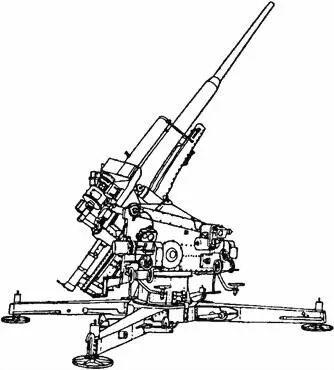 Рис 30 128см зенитная пушка Flak 40 первых серий Рис 31 128см зенитная - фото 93