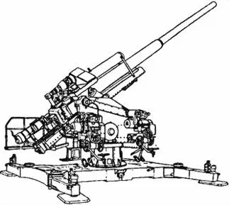 Рис 31 128см зенитная пушка Flak 40 последних серий Рис 32 Спаренная - фото 94
