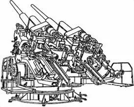 Рис 32 Спаренная 128см зенитная пушка Flak 40 Рис 33 Верхняя платформа - фото 95