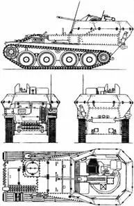 Рис 58 2см ЗСУ Флакпанцер 38t SdKfz140 Рис 59 2см счетверенная ЗСУ - фото 127