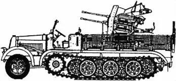 Рис 61 а 2см ЗСУ SdKfz71 Рис 61 б 37см ЗСУ SdKfz72 Рис 62 - фото 130