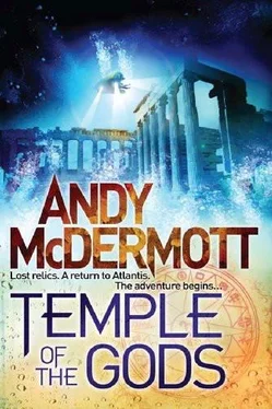 Andy Mcdermott Temple of the Gods обложка книги