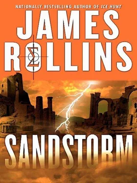 JAMES ROLLINS SANDSTORM обложка книги