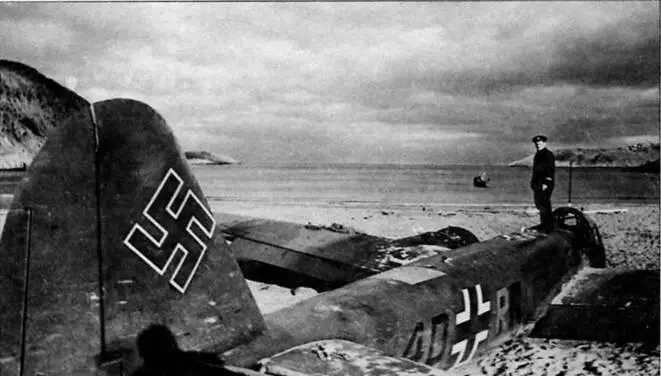 Бомбардировщик Ju 88А5 WV Nr 3306 из S KG 30 севший на вынужденную 16 - фото 52