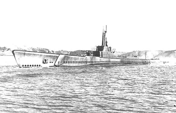 Подводная лодка Тэнг в декабре 1943 года Рубка подводной лодки Триггер - фото 38