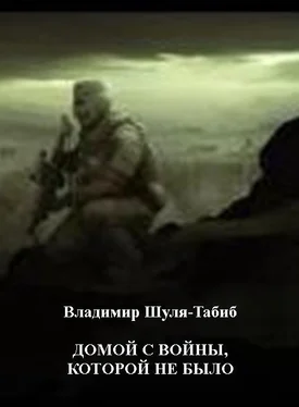 Владимир Шуля-Tабиб Домой с войны, которой не было обложка книги