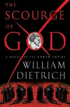 William Dietrich The Scourge of God обложка книги
