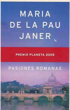 María Janer Pasiones romanas обложка книги