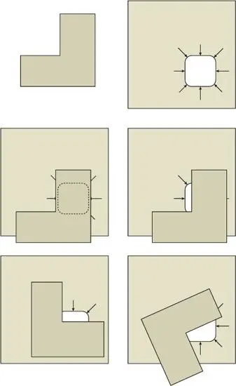 Two pieces of cardboard are needed for this precise burning tool an Lshaped - фото 185
