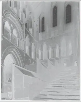 Note the high density of the three windows at the south transept and the - фото 245