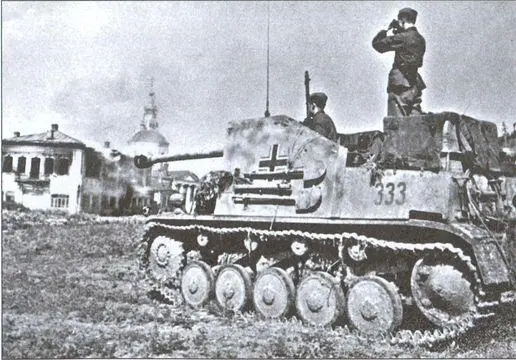 На позиции германская самоходная установка SdKfz131 Мардер II оснащенная - фото 28
