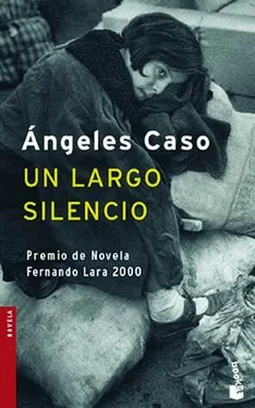 Ángeles Caso Un largo silencio обложка книги