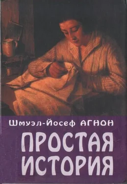 Шмуэль-Йосеф Агнон Простая история обложка книги