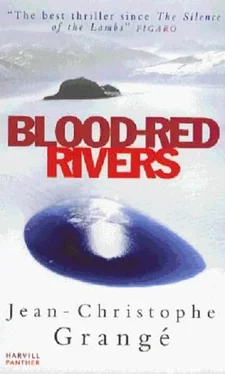 Jean-Christophe Grangé Blood-Red Rivers aka The Crimson Rivers обложка книги