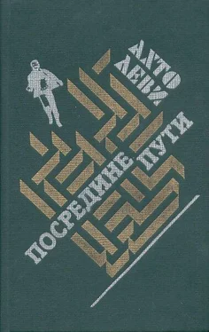 Ахто Леви Посредине пути обложка книги