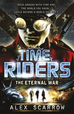 Alex Scarrow TimeRiders: The Eternal War обложка книги