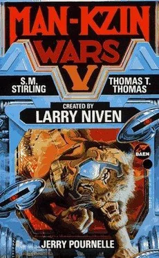 Jerry Pournelle The Man-Kzin Wars 05 обложка книги