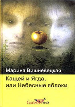 Марина Вишневецкая Кащей и Ягда, или небесные яблоки обложка книги