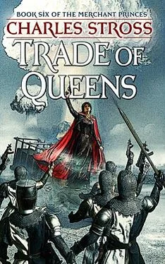 Charles Stross MP 6 -The Trade of Queens обложка книги