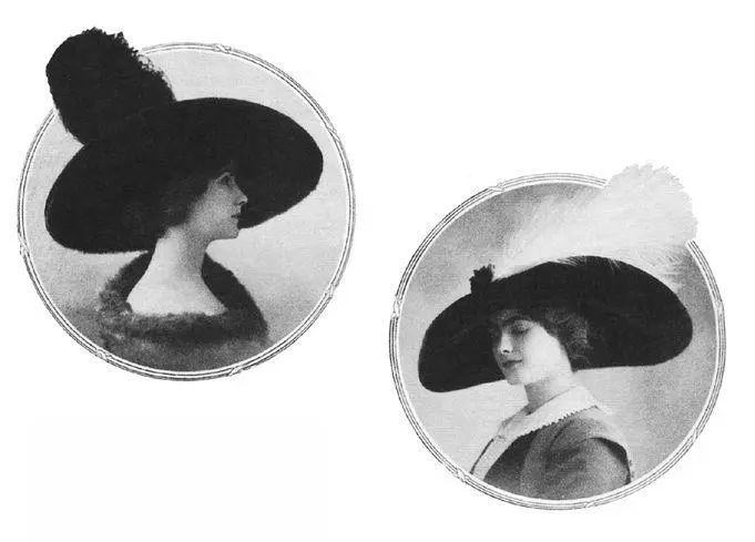 12 Gabrielle in her own hats seen in Comoedia Illustré 1910 13 The - фото 18