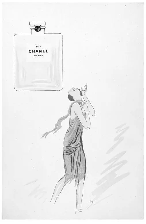 29 The earliest depiction of Chanel 5 by Sem c 19212 30 Gabrielles - фото 35