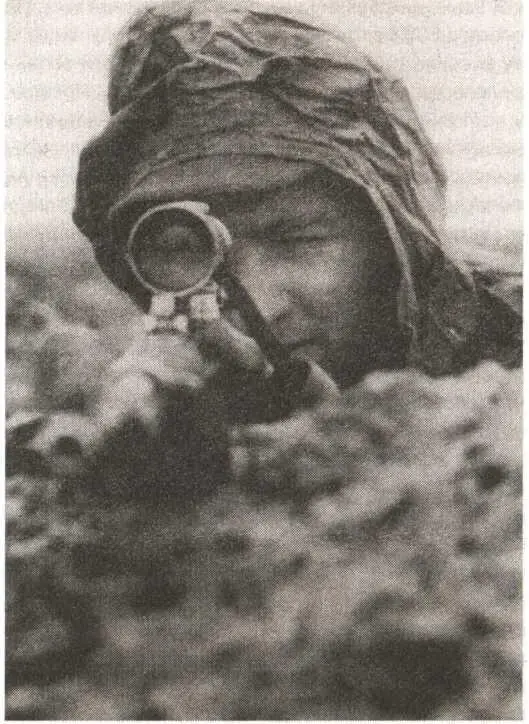 Бруно Сюткус осень 1944 года Четырехкратный оптический прицел Zeiss Ajack - фото 14