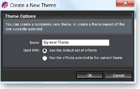 Выбор варианта Use the default set of effectsИспользовать стандартный набор - фото 67