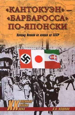 Анатолий Кошкин «Кантокуэн» — «Барбаросса» по-японски. Почему Япония не напала на СССР обложка книги