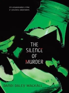 Dandi Mackall The silence of murder обложка книги