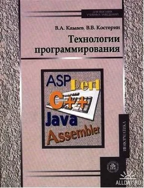 В Камаев Технологии программирования обложка книги