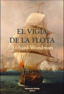 Richard Woodman El vigía de la flota обложка книги