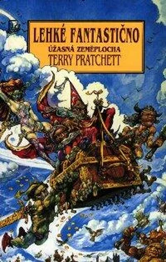 Terry Pratchett Lehké fantastično обложка книги