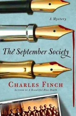 Charles Finch The September Society обложка книги