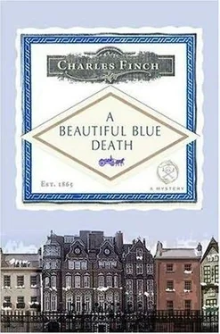 Charles Finch Beautiful blue death