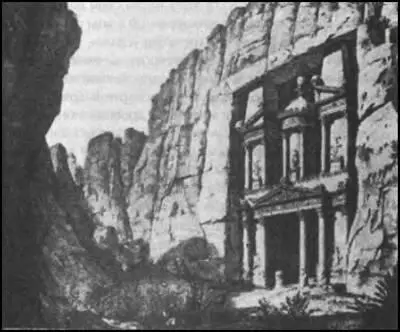 Рис 17 Рисунок с изображением Хаснех альФарун в Петре или Сокровищницы - фото 17