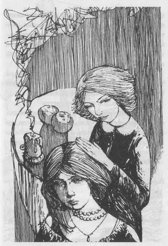 Она тихо протянула руку дотронулась до волос матери начала гладить их своими - фото 7