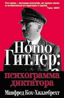 Манфред Кох-Хиллебрехт Homo Гитлер: психограмма диктатора обложка книги