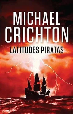 Michael Crichton Latitudes Piratas обложка книги