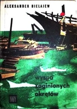 Aleksander Bielajew Wyspa zaginionych okrętów обложка книги