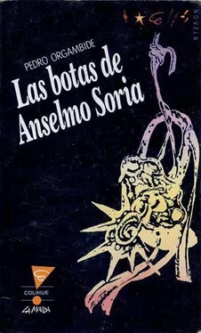 Pedro Orgambide Las botas de Anselmo Soria обложка книги