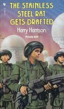 Harry Harrison The Stainless Steel Rat Gets Drafted обложка книги