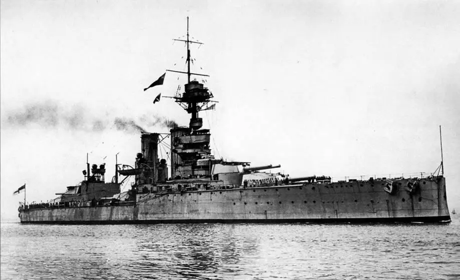 Линейный корабль Центурион 1917 год Линейный корабль Аякс Мальта - фото 64
