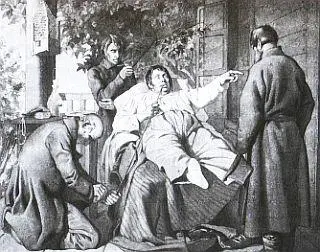 Отдых помещикаХудожник КА Трутовский Русская помещицаХудожник ФЛакруа - фото 2