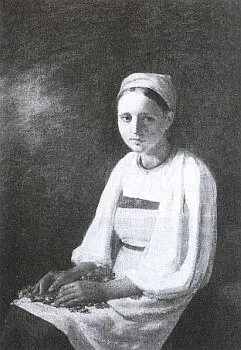 Крестьянка с васильками Художник АГ Венецианов - фото 13