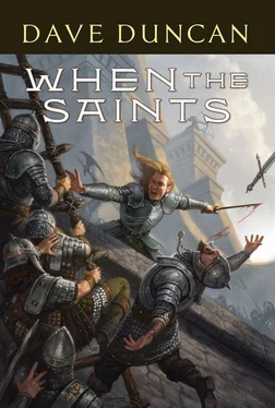 Dave Duncan When the Saints обложка книги