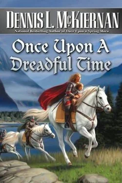 Dennis McKiernan Once upon a dreadful time обложка книги